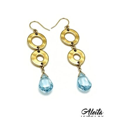 blue-topaz-gold-earrings-Aleita-Jewelry-1