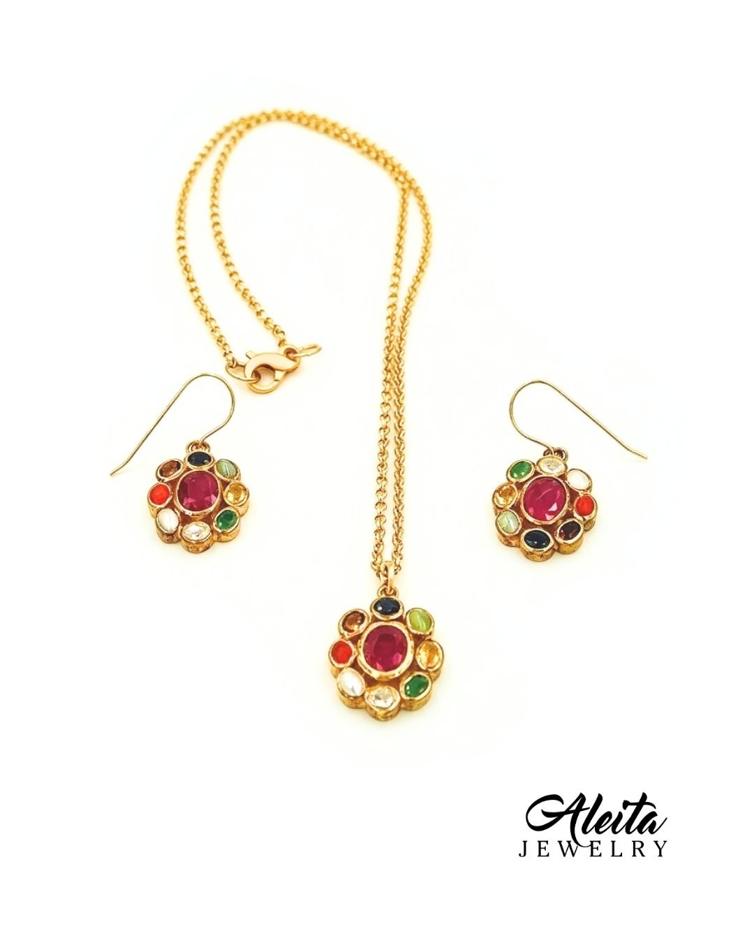multi-gemstone-necklace-and-earrings-Aleita-Jewelry-1