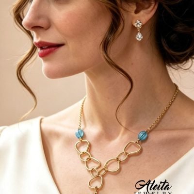 Crystal Carved Necklace