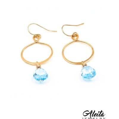 blue-topaz-circle-earrings-Aleita-Jewelry-1