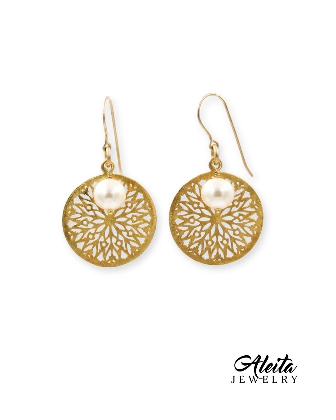 gold-mandala-necklace-and-earrings-set-Aleita-Jewelry-4